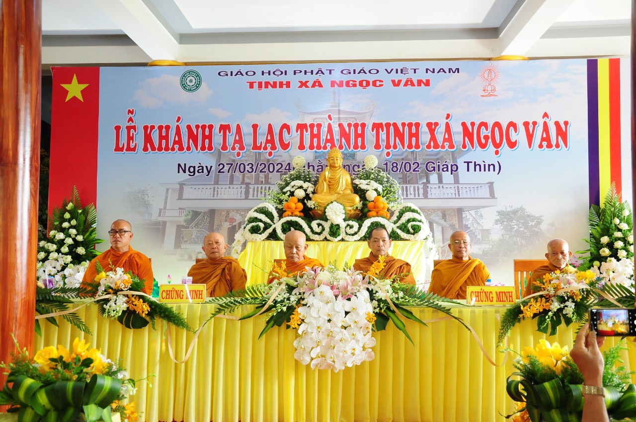 Tuy Phước Trang nghiêm lễ Khánh tạ Lạc thành tịnh xá Ngọc Vân